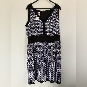 Ann Klein fully lined dress
